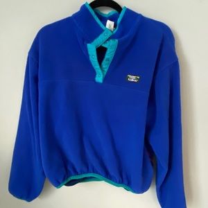 LL Bean Blue Sweater